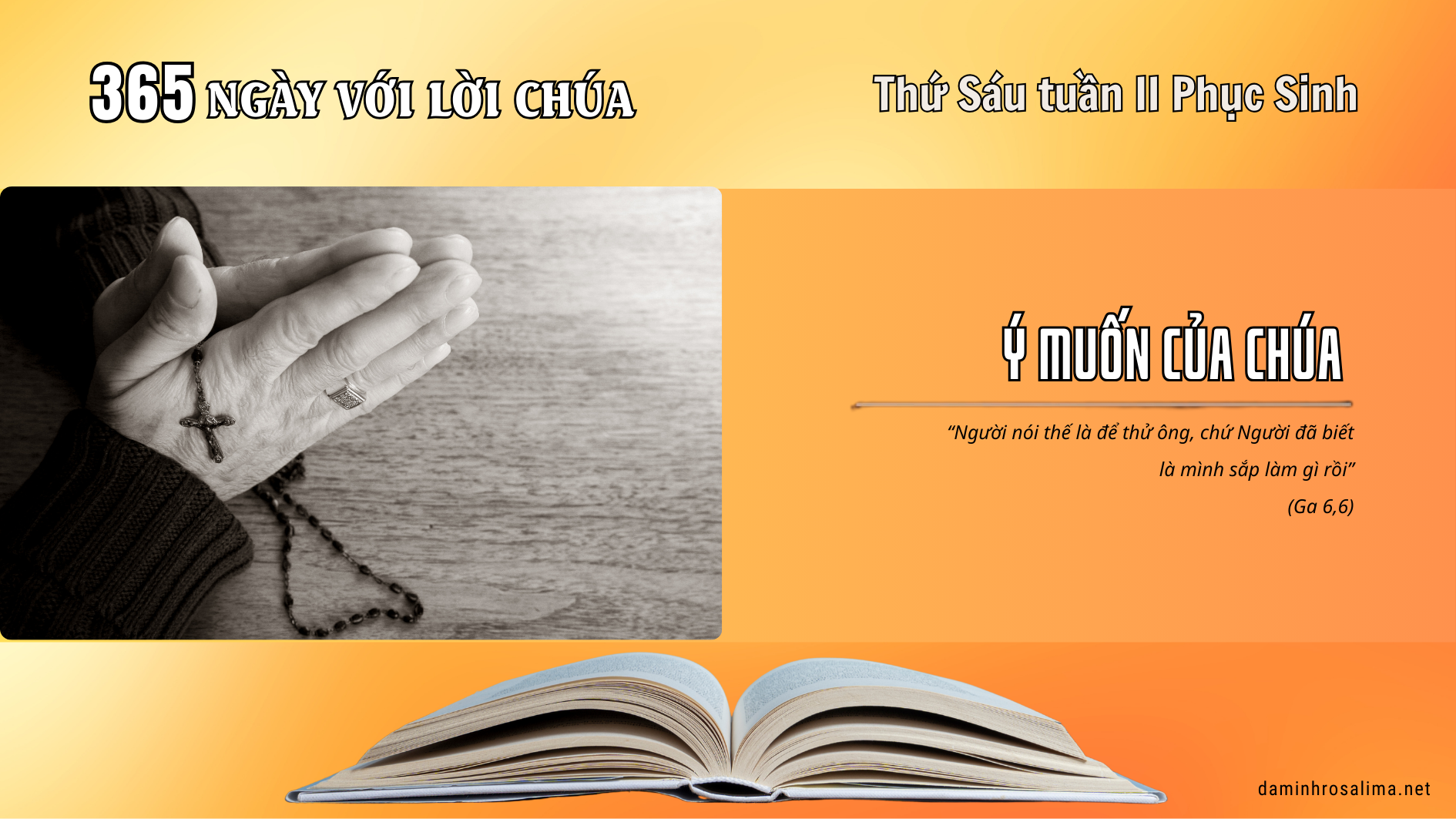Thứ Sáu tuần II Phục Sinh